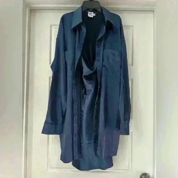 Princess Polly Annalise Dress with Jacket size 6 Navy - Picture 9 of 9